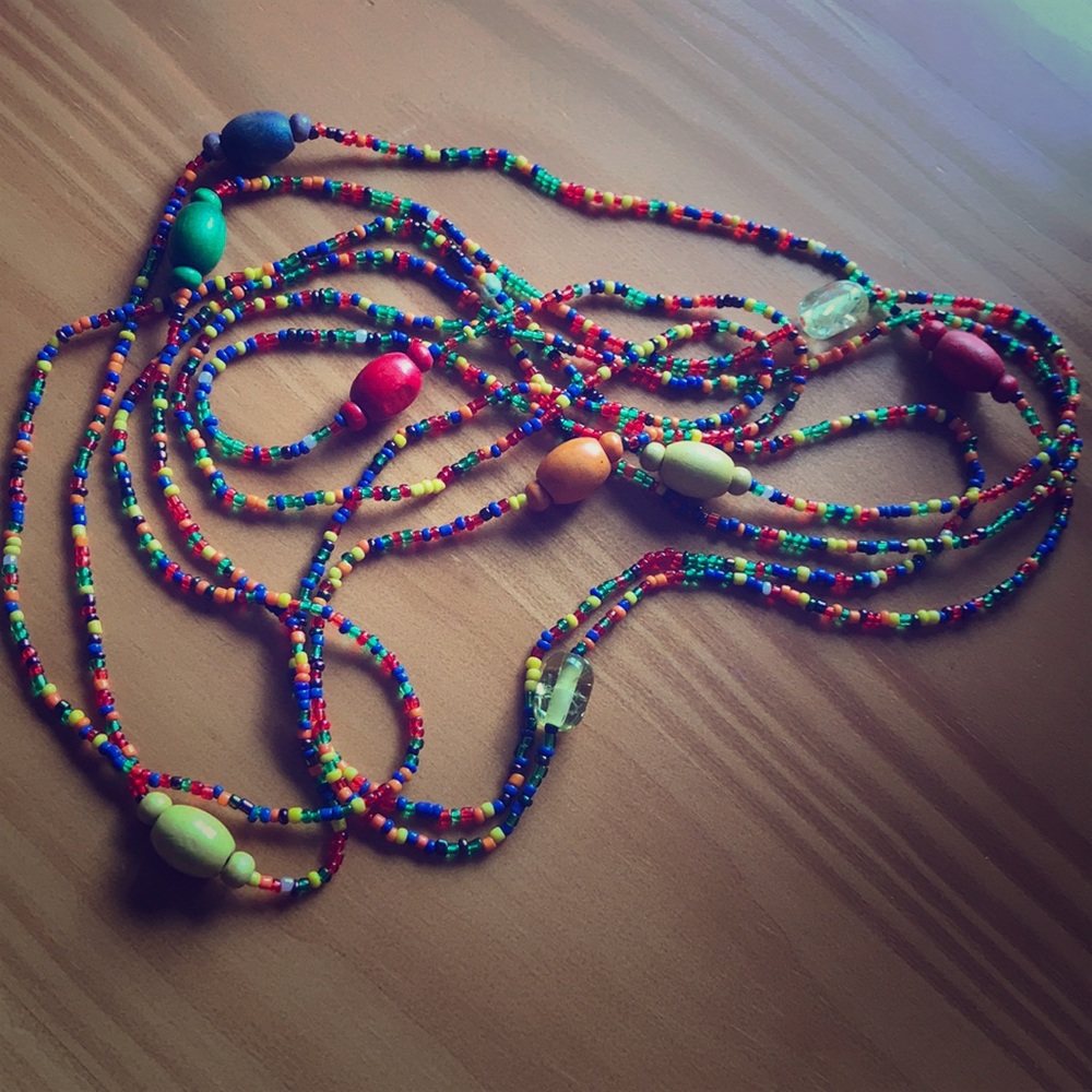 Layering necklaces